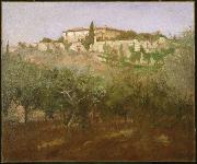 Frank Duveneck Villa Castellani oil on canvas